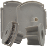 Kapalı Kasa Küçük Kutulu Perde Gri Kapak ve Mekanizma Takımı