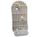 Çiftli Mekanizma Kare Tıpalı Krem Sağ Kapak