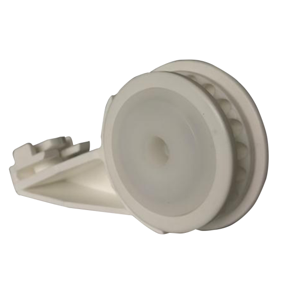 spy_447_1_1 Yüksek Kasa Katlamalı Perde Beyaz Zincir Mekanizması Altıgen Milli - Görsel 2