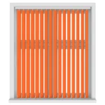 Turuncu Kumaş Dikey Perde 89mm DKP3700