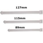 Kumaş Dikey Perde 89 mm Plastik Mesafe Yayı - Görsel 2