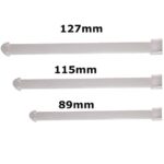 Kumaş Dikey Perde 127 mm Plastik Mesafe Yayı - Görsel 2
