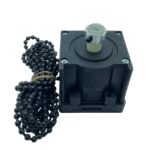 50mm Ahşap Jaluzi Redüktörlü Zincir Mekanizma Siyah - Görsel 2