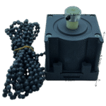 50mm Ahşap Jaluzi Redüktörlü Zincir Mekanizma Siyah - Görsel 5