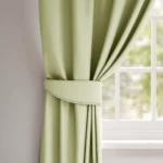 Badem Yeşili Fon Perde FON200 - Görsel 2