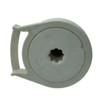 45'lik Motorlu Boru Zincir Mekanizma Delikli Krem