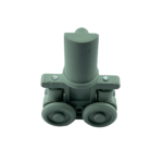 Raylı Perde Sistemleri Çiftli Tekerlek