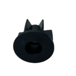 Siyah Şeffaf Dikdörtgen Pimli Erkek Boru Sonu ve Orta Ayak Tıpa - Görsel 4