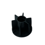 Siyah Şeffaf Dikdörtgen Pimli Erkek Boru Sonu ve Orta Ayak Tıpa