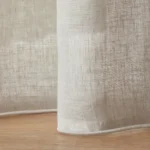 Krem Keten Tül Perde TÜL013 - Görsel 2