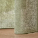 Yeşil Keten Tül Perde TÜL014 - Görsel 2