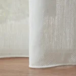 Şantuk Beyaz Keten Tül Perde TÜL016 - Görsel 2
