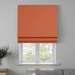 Turuncu katlamalı perde KATLAMALI2200 - Görsel 3