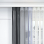 Antrasit, Açık Gri ve Ekru Renkli Çizgili Dikey Tül Perde DT_43_12_02 - Görsel 6