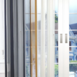 Arduvaz Gri, Gri ve Hardal Sarısı Renkli Çizgili Dikey Tül Perde DT_14_13_16_02 - Görsel 5