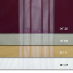 Bordo, Bej ve Hardal Sarısı Renkli Çizgili Dikey Tül Perde DT_35_09_16_02 - Görsel 13