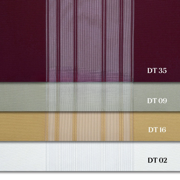 Bordo, Bej ve Hardal Sarısı Renkli Çizgili Dikey Tül Perde DT_35_09_16_02 - Görsel 13