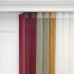Bordo, Bej ve Hardal Sarısı Renkli Çizgili Dikey Tül Perde DT_35_09_16_02 - Görsel 7