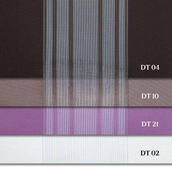 Kahverengi, Kakao Kahvesi ve Gül Kurusu Renkli Çizgili Dikey Tül Perde DT_04_10_21_02 - Görsel 13