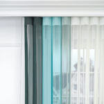 Kına Yeşili, Mint Yeşili ve Mentol Yeşili Renk Bloklu Çizgili Dikey Tül Perde Ürün Kodu: DT_27_26_25_02 - Görsel 6