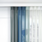 Kına Yeşili, Turkuaz ve Mentol Yeşili Renkli Çizgili Dikey Tül Perde DT_27_32_25_02 - Görsel 6