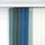 Kına Yeşili, Turkuaz ve Mentol Yeşili Renkli Çizgili Dikey Tül Perde DT_27_32_25_02 - Görsel 8