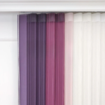 Mor, Gül Kurusu ve Yavru Ağzı Renkli Çizgili Dikey Tül Perde DT_23_21_05_02 - Görsel 8