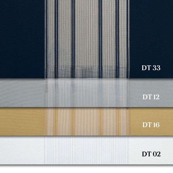Petrol Mavisi, Açık Gri ve Hardal Sarısı Renkli Çizgili Dikey Tül Perde DT_33_12_16_02 - Görsel 13