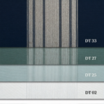 Petrol Mavisi, Kına Yeşili ve Mentol Yeşili Renkli Çizgili Dikey Tül Perde DT_33_27_25_02 - Görsel 13
