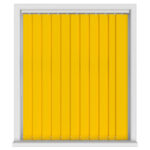 Sarı Kumaş Dikey Perde 127mm DKP2800 - Görsel 2