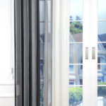 Siyah, Antrasit ve Açık Gri Renkli Çizgili Dikey Tül Perde DT_07_43_12_02 - Görsel 5