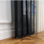 Siyah, Antrasit ve Açık Gri Renkli Çizgili Dikey Tül Perde DT_07_43_12_02 - Görsel 9